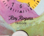 "ROY ROGERS & TRIGGER" BOXED ANIMATED ALARM CLOCK.