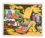 "THE MUNSTERS DELUXE RUB-ONS MAGIC PICTURE TRANSFERS" SET.