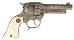 HUBLEY “TEXAN JR.” CAP GUN WITH HOLSTER.