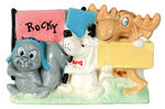 "ROCKY & HIS FRIENDS" BANK RARE FACTORY ERROR.