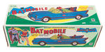 "BATMOBILE" SCARCE COLOR VARIETY BATTERY-OPERATED TOY.