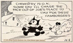 OTTO MESSMER 1935 FELIX THE CAT SUNDAY PAGE ORIGINAL ART.