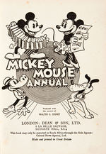 "MICKEY MOUSE ANNUAL" 1935 ENGLISH HARDCOVER.