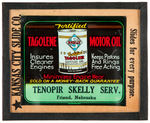 “SKELLY TAGOLENE MOTOR OIL” GLASS SLIDE.