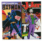 BATMAN & JOKER BILLIKEN BOXED WIND-UP PAIR.