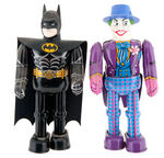 BATMAN & JOKER BILLIKEN BOXED WIND-UP PAIR.