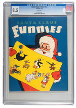 SANTA CLAUS FUNNIES #NN 1940 CGC 8.5 WHITE PAGES.