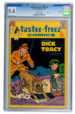 TASTEE FREEZ COMICS #6 1957 CGC 9.4 OFF-WHITE PAGES FILE COPY.