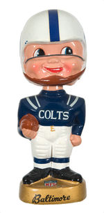 "BALTIMORE COLTS" COMPOSITION BOBBING HEAD.