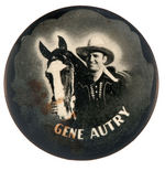 "GENE AUTRY" FIRST SEEN LARGE BUTTON.