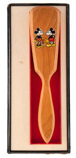 MICKEY MOUSE BOXED BRUSH PAIR.