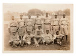 INDIANAPOLIS ABC'S NEGRO LEAGUE TEAM PHOTO WITH OSCAR CHARLESTON.