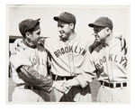 BROOKLYN DODGERS PLAYERS WELCOME KIKI CUYLER NEWS SERVICE PHOTO.