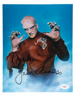 JAMES ARNESS SIGNED “THE THING FROM ANOTHER WORLD” PHOTO.