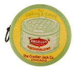 “ANGELUS MARSHMALLOWS” FROM "CRACKER JACK" ADVERTISING TAPE MEASURE.