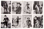 "HOPALONG CASSIDY-AID" COMPLETE PREMIUM CARD SET & MAILER.