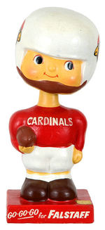 ST. LOUIS CARDINALS RARE FALSTAFF BEER BOBBING HEAD.