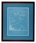 JONI MITCHELL FRAMED CONCERT POSTER.