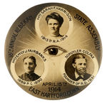 FRATERNAL GROUP "REBEKAH" CONNECTICUT STATE CONVENTION 1914 MIRROR INCLUDES GRANTS 'VP COLFAX.