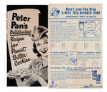 “SKY KING’S TELE-BLINKER” HUGE RING WITH WORKING GLOW INSERTS PLUS INSTRUCTION SHEET & MAILER.