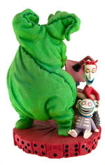 THE NIGHTMARE BEFORE CHRISTMAS "OOGIE BOOGIE BIG FIGURES" LARGE STATUE.