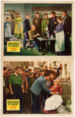 "HOW GREEN WAS MY VALLEY" LOBBY CARD LOT.