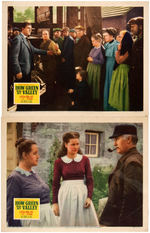 "HOW GREEN WAS MY VALLEY" LOBBY CARD LOT.