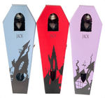 "THE NIGHTMARE BEFORE CHRISTMAS" JACK SKELLINGTON DOLL COFFIN-BOXED TRIO.