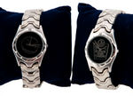 "THE NIGHTMARE BEFORE CHRISTMAS" JACK SKELLINGTON BOXED WATCH PAIR.