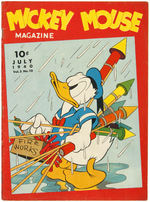 "MICKEY MOUSE MAGAZINE" VOL. 5, NO. 10 JULY 1940.