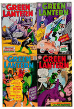 "GREEN LANTERN" LOT OF 6 ISSUES.