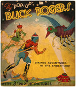 "THE 'POP-UP' BUCK ROGERS STRANGE ADVENTURES IN THE SPIDER-SHIP" HARDCOVER.