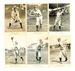 1933 WHEATIES MINNEAPOLIS MILLERS BASEBALL POSTCARDS.