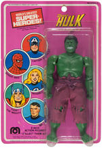 "THE INCREDIBLE HULK" CARDED MEGO ACTION FIGURE.