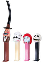 THE NIGHTMARE BEFORE CHRISTMAS CUSTOM PEZ DISPENSER LOT.