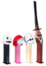 THE NIGHTMARE BEFORE CHRISTMAS CUSTOM PEZ DISPENSER LOT.