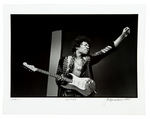 JIMI HENDRIX HIGH-QUALITY JIM MARSHALL PHOTOGRAPHIC PRINT.