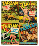 “TARZAN” BTLB LOT OF FIVE.