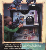 "SECTAURS - THE HYVE" BOXED PLAYSET.