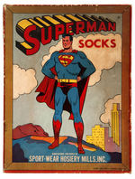 "SUPERMAN SOCKS" BOX.