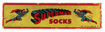 "SUPERMAN SOCKS" BOX.