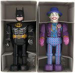 BATMAN & JOKER BILLIKEN BOXED WIND-UP PAIR.