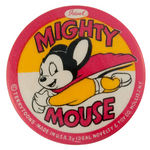 "MIGHTY MOUSE" RARE AND VERY STRIKING BUTTON FROM A DOLL BY "IDEAL."