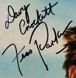 FESS PARKER & BUDDY EBSEN SIGNED "DAVY CROCKETT - KING OF THE WILD FRONTIER" COMIC BOOK.