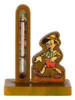 "PINOCCHIO" CATALIN PLASTIC THERMOMETER.