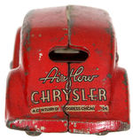 ARCADE “AIRFLOW CHRYSLER” 1933 WORLD’S FAIR SOUVENIR TOY CAR.