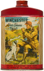 "WINCHESTER AFTER SHAVE TALC" TIN.