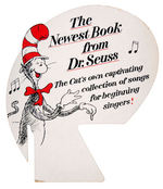 “THE NEWEST BOOK FROM DR. SEUSS” BOOK BIN SIGN.