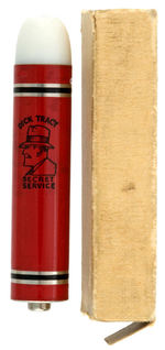 "DICK TRACY SECRET SERVICE" PENLIGHT ALL ORIGINAL PLUS BOX.