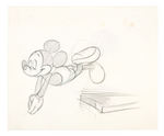 DISNEY CHARACTER ORIGINAL CONCEPT ART LOT.